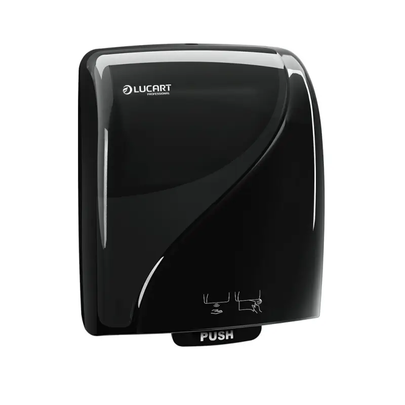 Lucart Touch Free Towel Dispenser Black