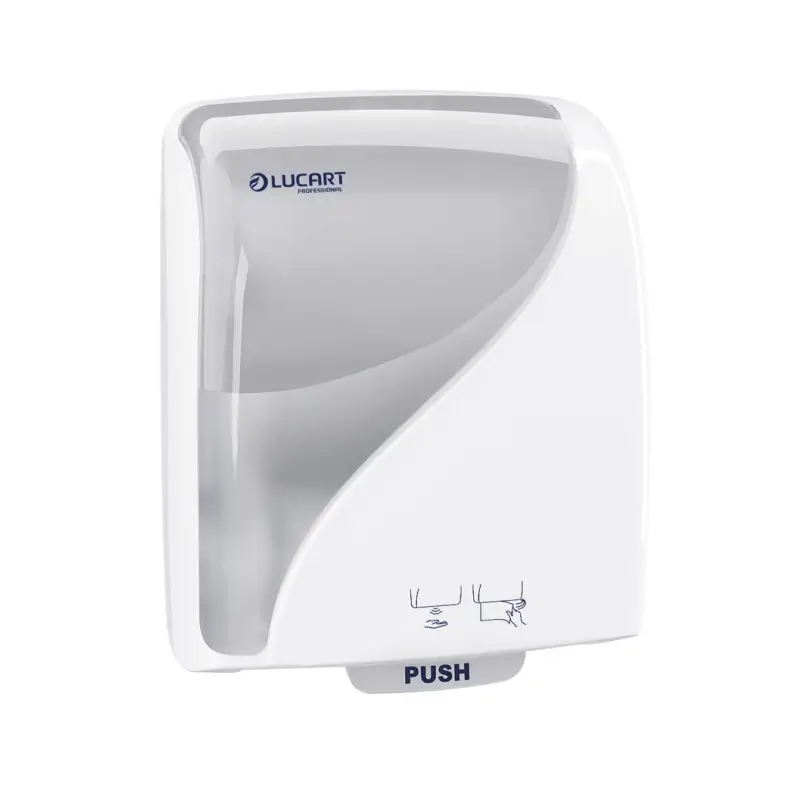 Lucart Touch Free Towel Dispenser White